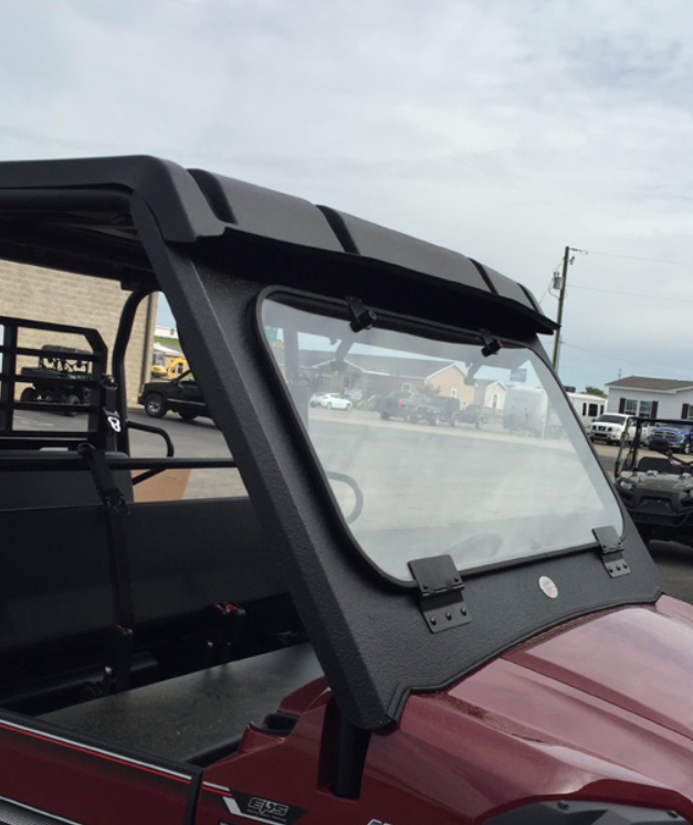 Mule Pro FX/FXT/DX/DXT Fold Down Glass Windshield