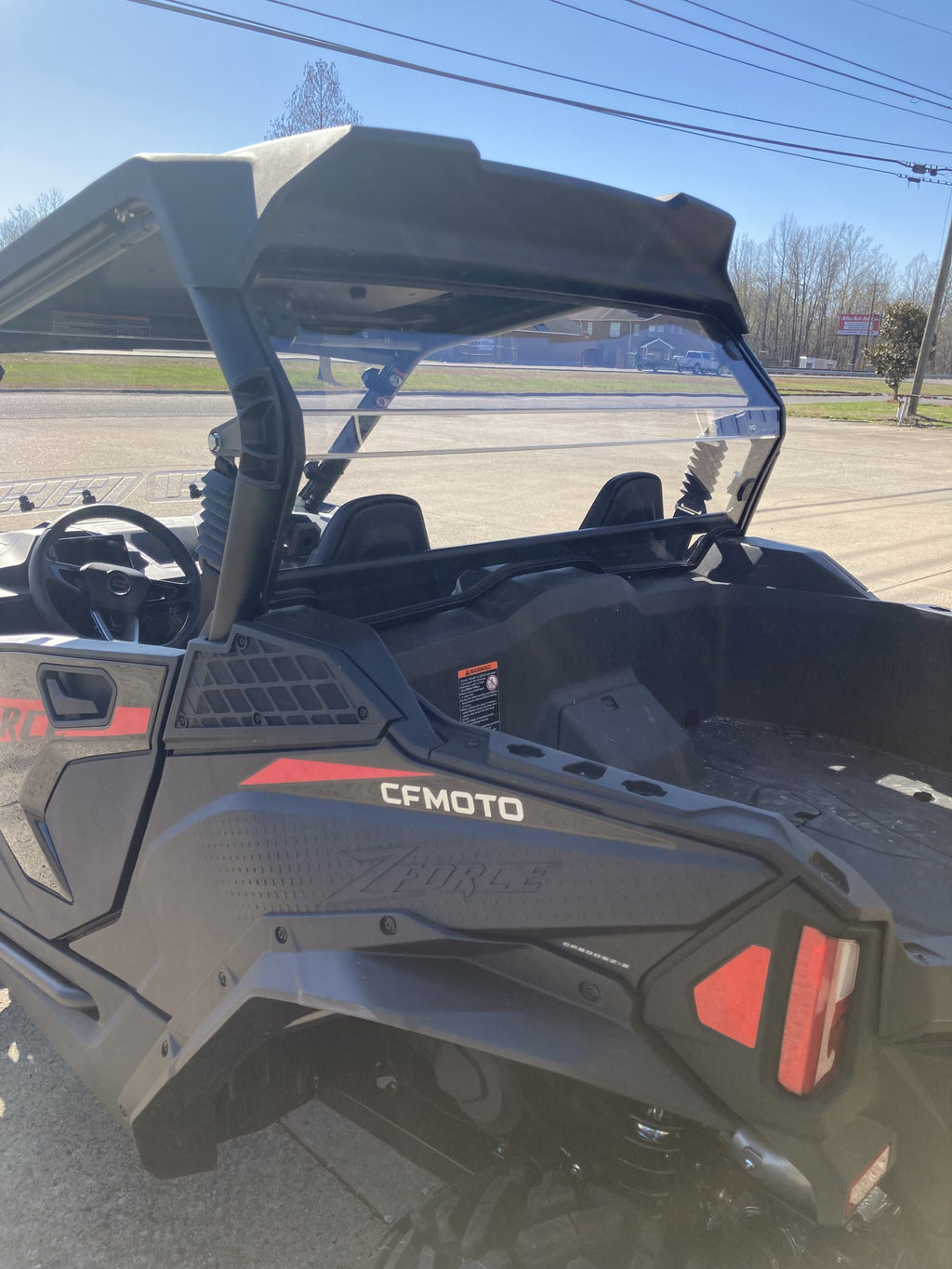 CF MOTO ZForce 800/950 Trail, 950 Sport Gen 2 Rear Panel •Fits 2023-Up