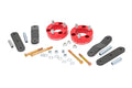 2.5 Inch Leveling Kit | Red Spacers | Nissan Frontier (05-23)/Xterra (05-15)