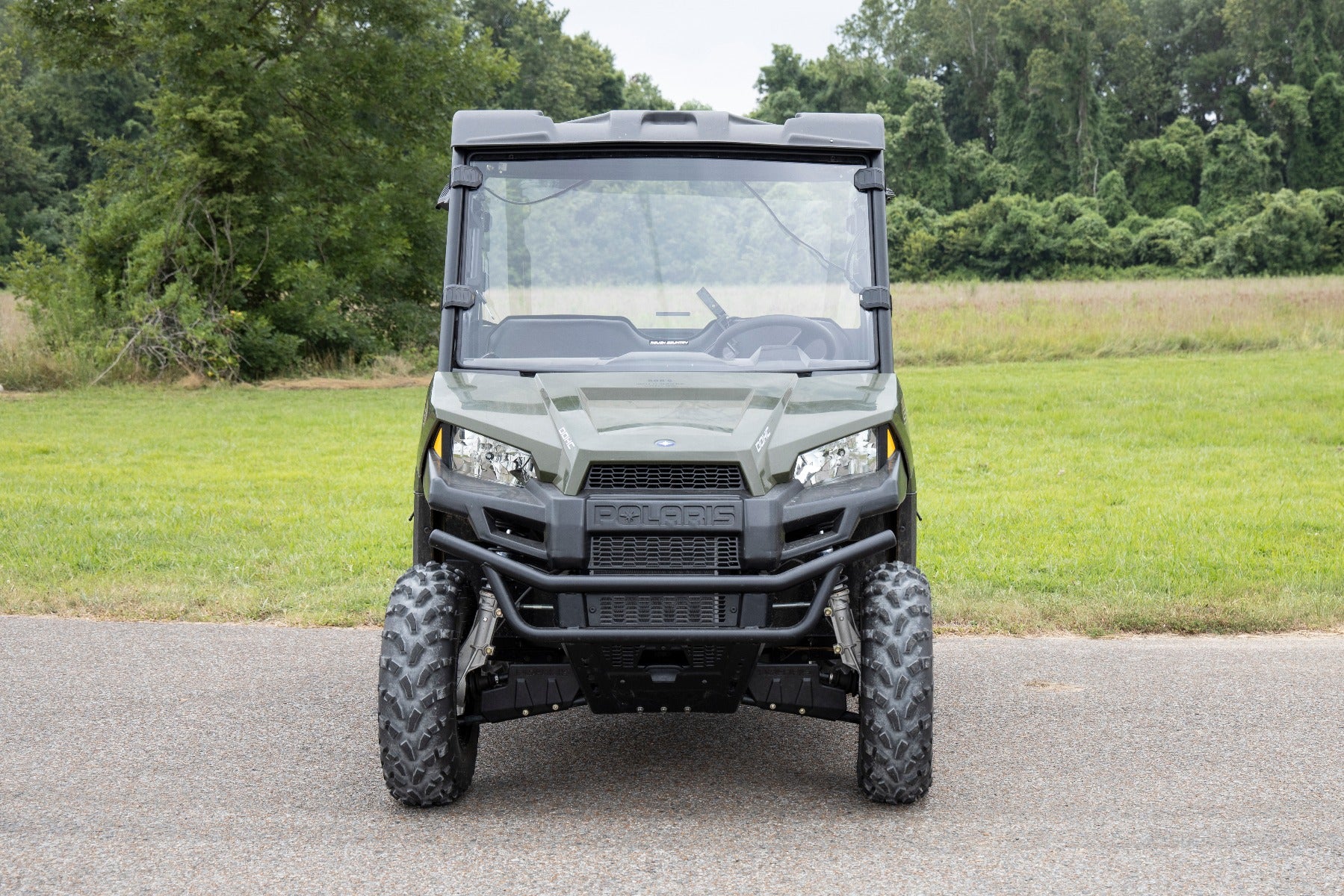 Rough Country Full Windshield | Scratch Resistant | Mid Size | Polaris Ranger 500/570 (15-22)