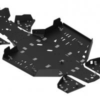 Skid plate full set (plastic) CanAm G3 Outlander 500 & 700 MAX (2023+)