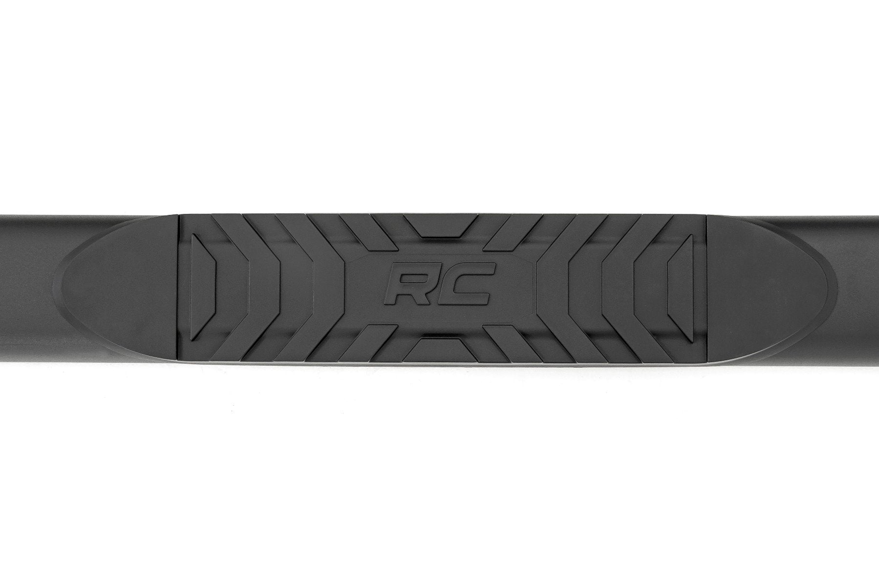 Rough Country Oval Nerf Step | Crew Cab | Black | Ford F-150 2WD/4WD (2009-2014)