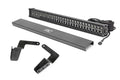 Rough Country LED Light | Bumper Mount | 30" Black Dual Row | White DRL | Toyota FJ Cruiser (07-14)