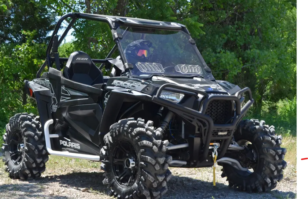 Polaris Rzr Xp 1000 Scratch Resistant Vented Windshield
