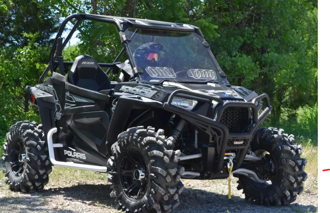 Polaris Rzr Xp 1000 Scratch Resistant Vented Windshield