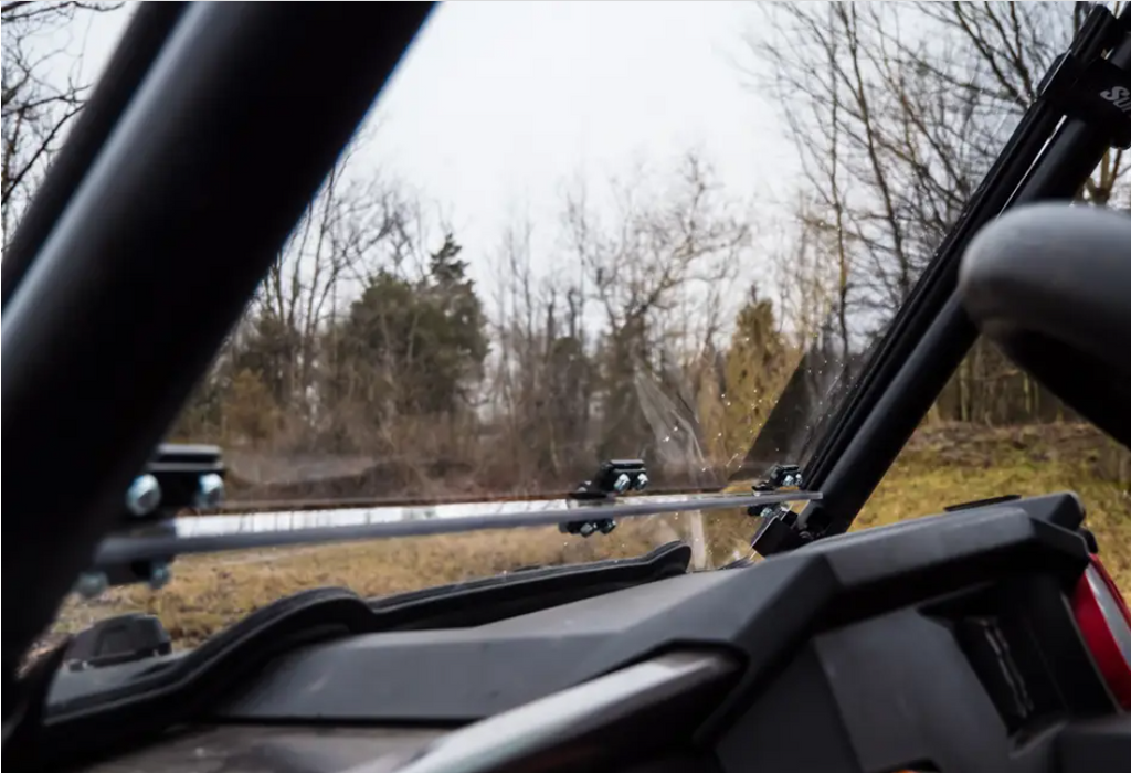Polaris Rzr Xp 1000 Scratch Resistant Flip Down Windshield
