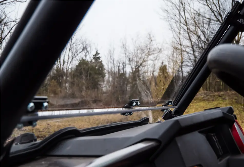 Polaris Rzr Xp 1000 Scratch Resistant Flip Down Windshield
