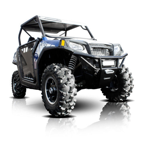 Polaris Rzr 570 / 800 Hmf Defender Front Heavy Duty Bumper - Black 2014-15
