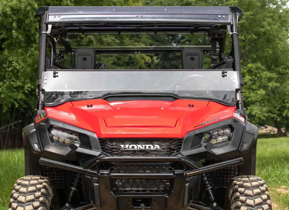 Honda Pioneer 1000 Scratch-Resistant 3-In-1 Windshield