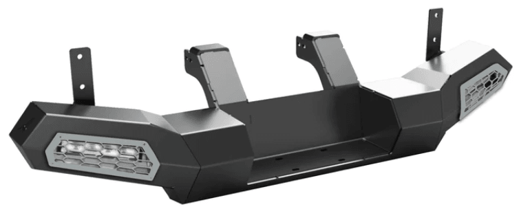Polaris 2016+ Polaris General Winch - Ready Rear Bumper (NO, Black) - Offroad Armor