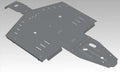 Polaris General 1000 Alloy Central Skid Plate - Offroad Armor