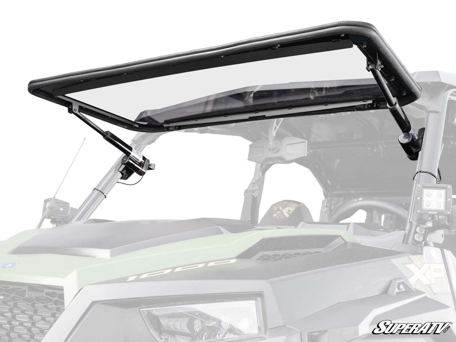 Polaris General 1000 MaxDrive Power Flip Windshield - Offroad Armor