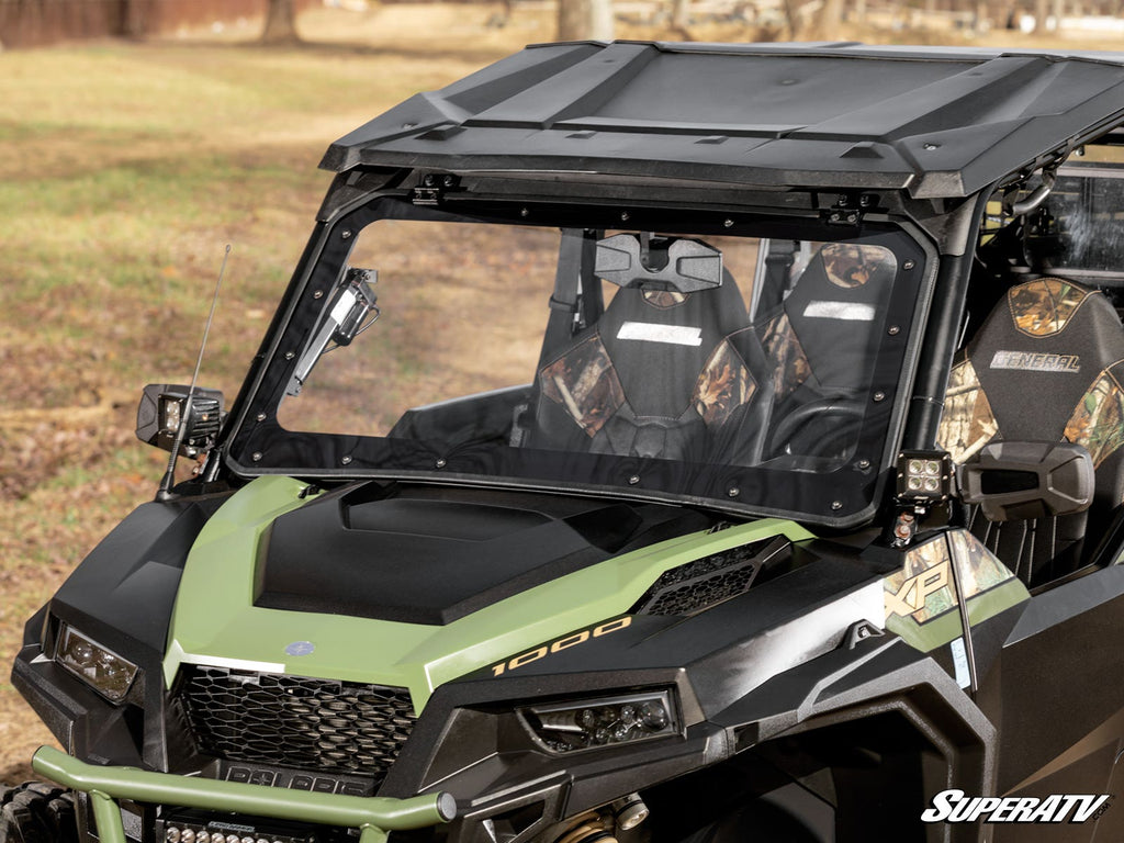 Polaris General 1000 MaxDrive Power Flip Windshield - Offroad Armor