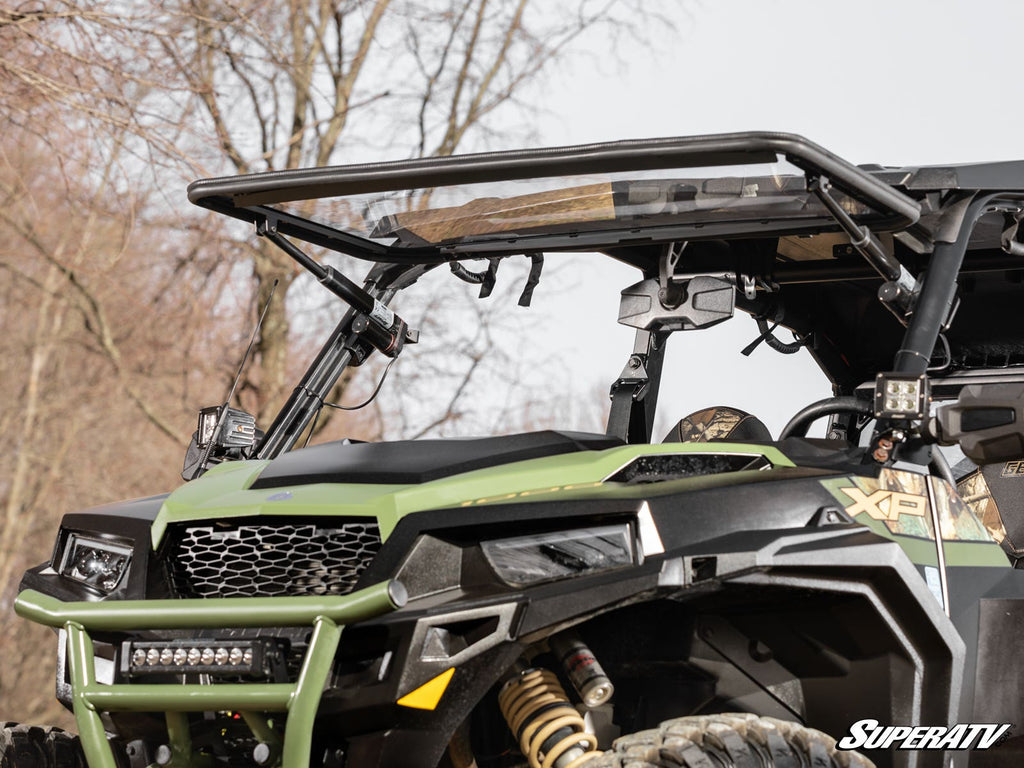 Polaris General 1000 MaxDrive Power Flip Windshield - Offroad Armor
