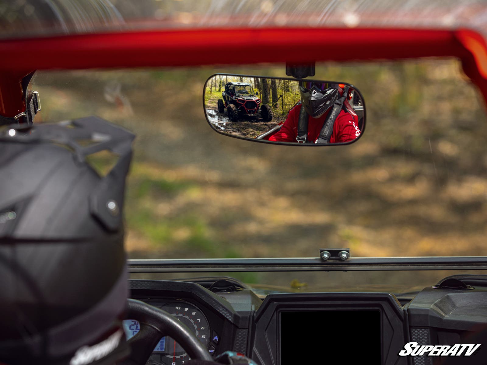 Polaris General Rear View Mirror - Offroad Armor