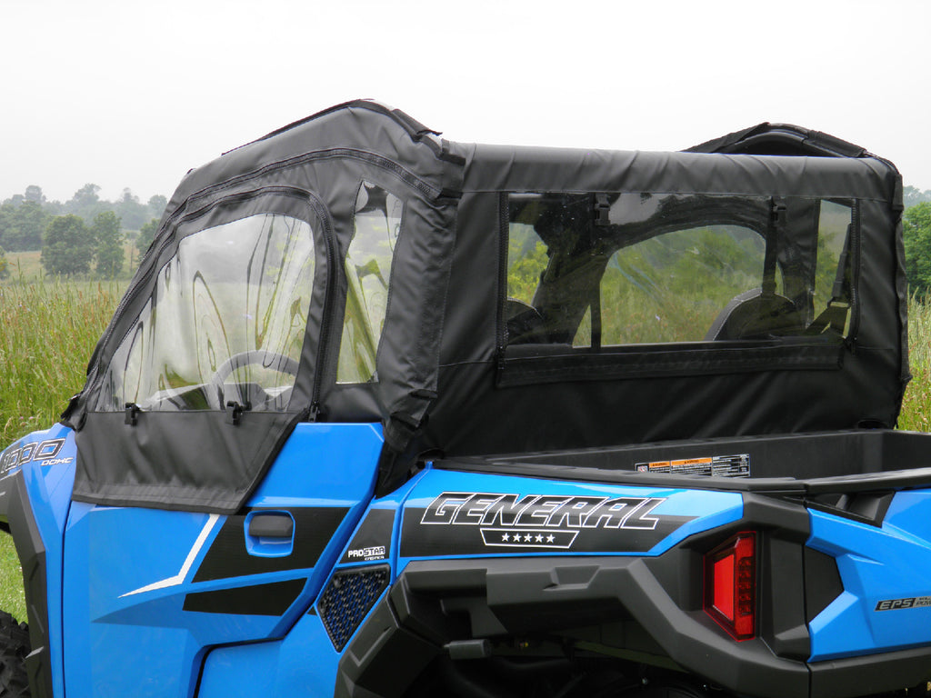 Polaris General Soft Doors & Rear Window For An Existing Hard Windshield & Top