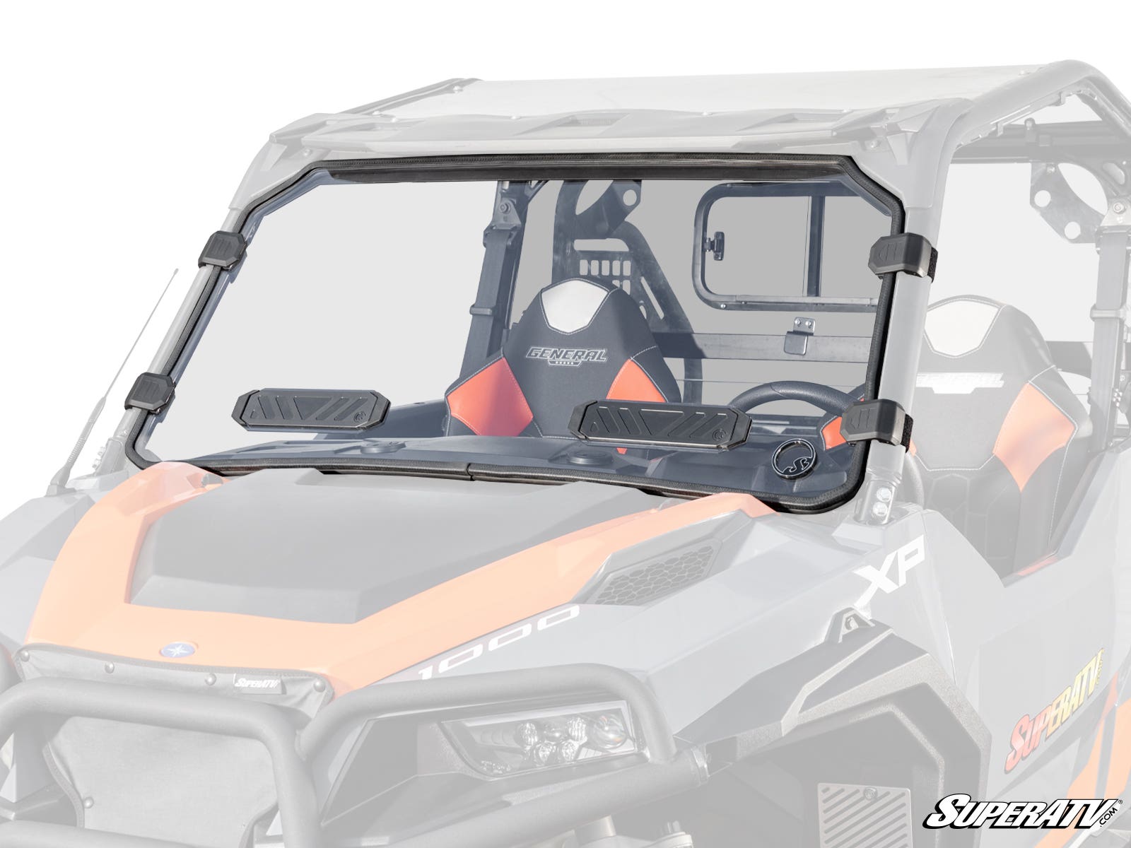 Polaris General Vented Full Windshield - Offroad Armor