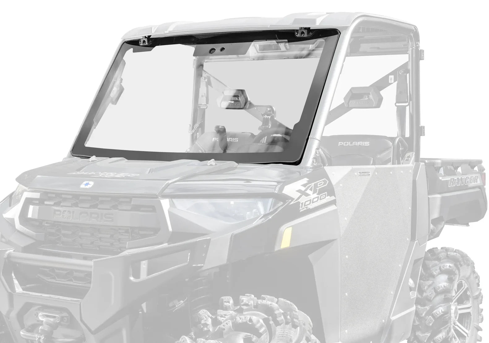Polaris Ranger XP/1000 MaxDrive Power Flip Glass Windshield (2015+)