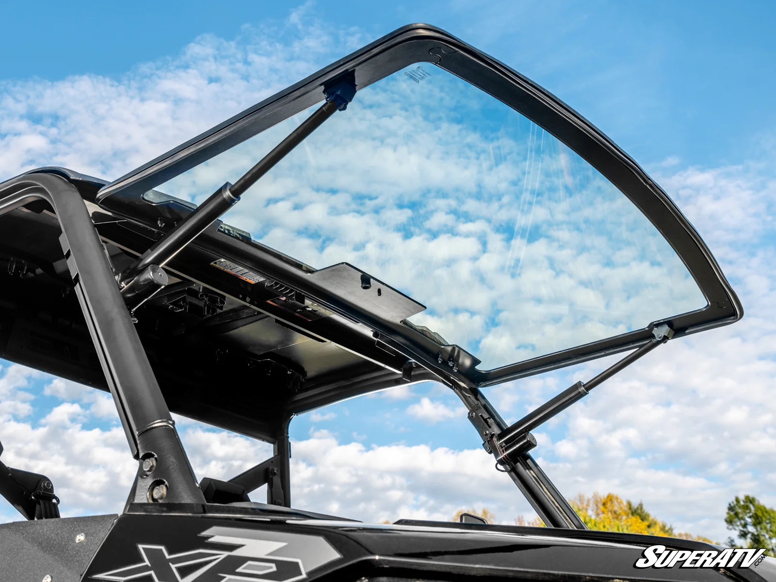Polaris Ranger XP/1000 MaxDrive Power Flip Glass Windshield (2015+)
