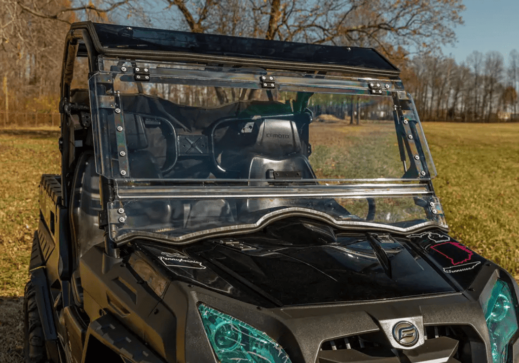 Polaris Ranger 800 Scratch Resistant Flip Windshield - Offroad Armor
