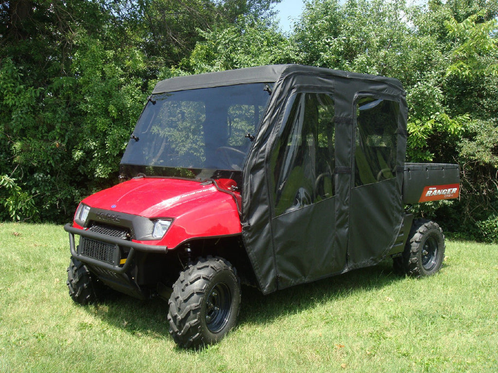 Polaris Ranger Crew Full Cab Enclosure for an Existing Windshield - All Mid Size & Full Size Models - Offroad Armor