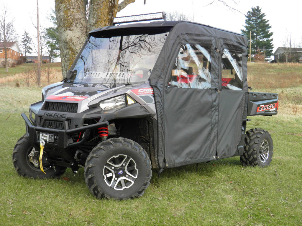 Polaris Ranger Crew Full Cab Enclosure for an Existing Windshield - All Mid Size & Full Size Models - Offroad Armor