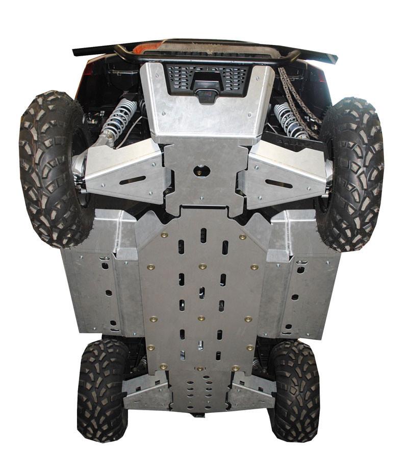 Polaris Ranger Full Aluminum Skid Plate Set - Fits Most Single Cab Models - Offroad Armor