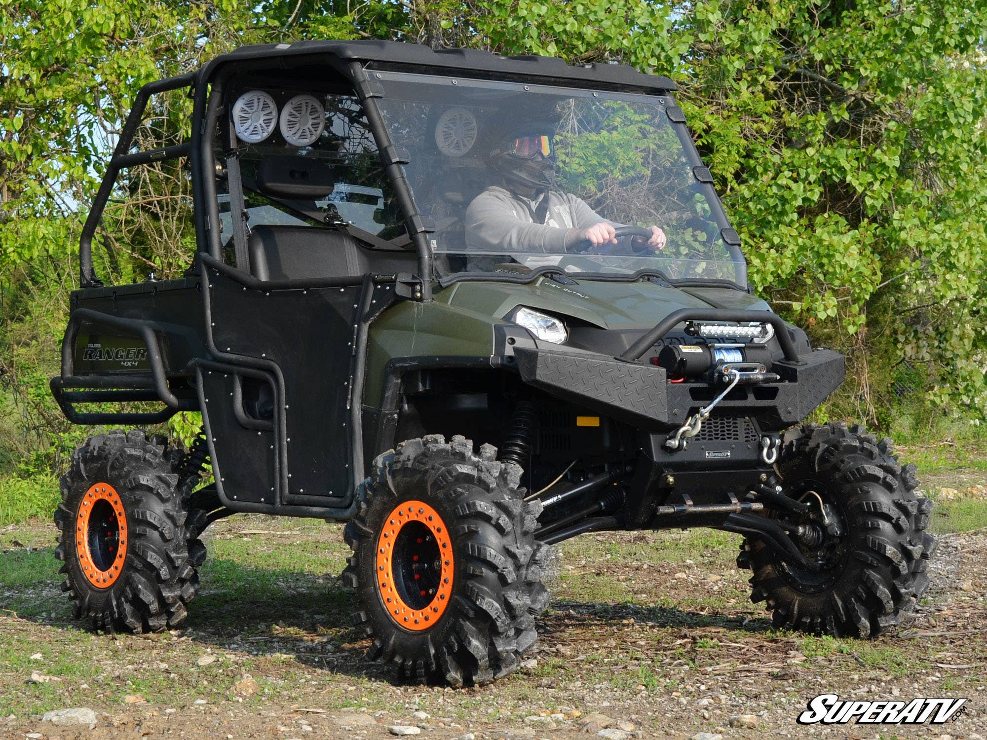 Polaris Ranger Full - Size 500 Full Windshield - Offroad Armor
