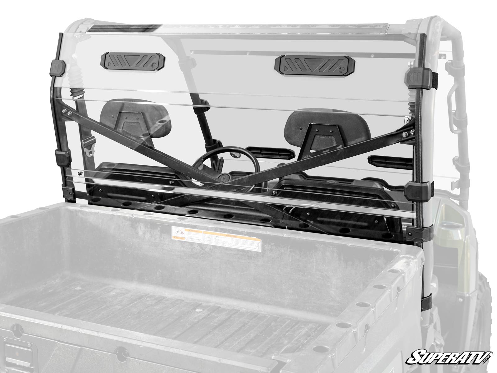 Polaris Ranger Full - Size 500 Vented Full Rear Windshield - Offroad Armor