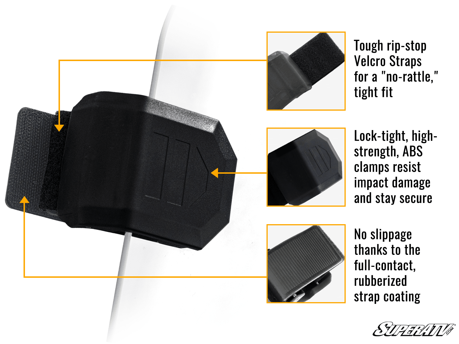 Polaris Ranger Full Size 800 Vented Full Rear Windshield - Offroad Armor