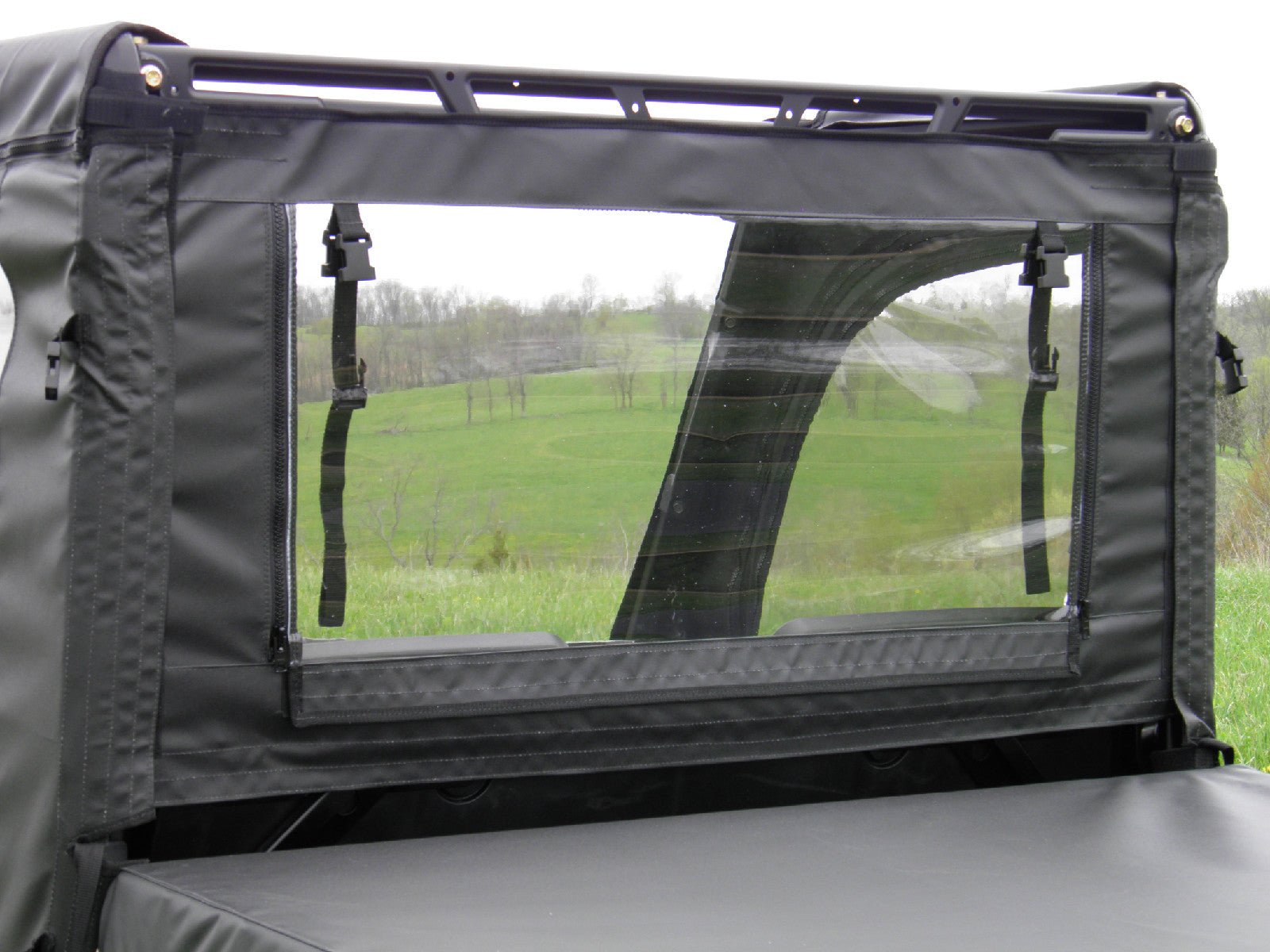 Polaris Ranger Full Size and Mid Size Soft Full Enclosure with Vinyl Windshield - All Single Cab Models - Offroad Armor