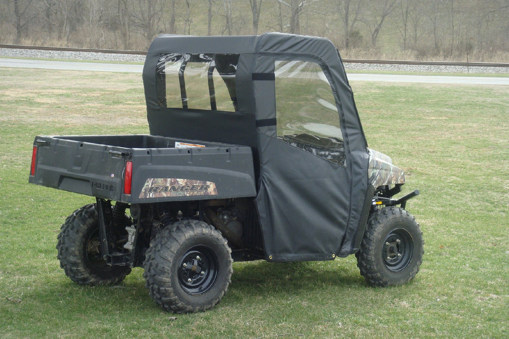 Polaris Ranger Full Size and Mid Size Soft Full Enclosure with Vinyl Windshield - All Single Cab Models - Offroad Armor