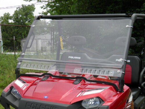 Polaris Ranger Full Size Split Lexan Windshield - Single And Crew Cab Models - Offroad Armor
