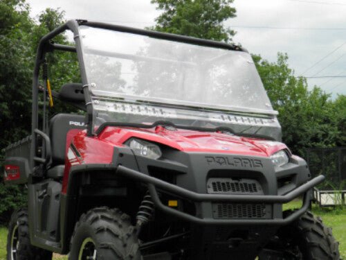 Polaris Ranger Full Size Split Lexan Windshield - Single And Crew Cab Models - Offroad Armor