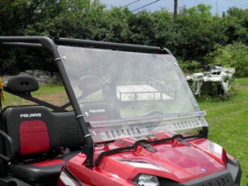 Polaris Ranger Full Size Split Lexan Windshield - Single And Crew Cab Models - Offroad Armor