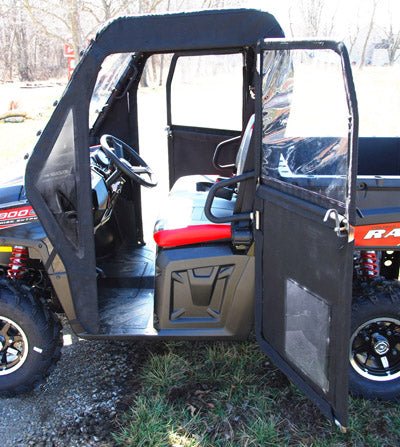 Polaris Ranger Full Size w/ Round Tubes - Steel Framed Full Doors - Offroad Armor