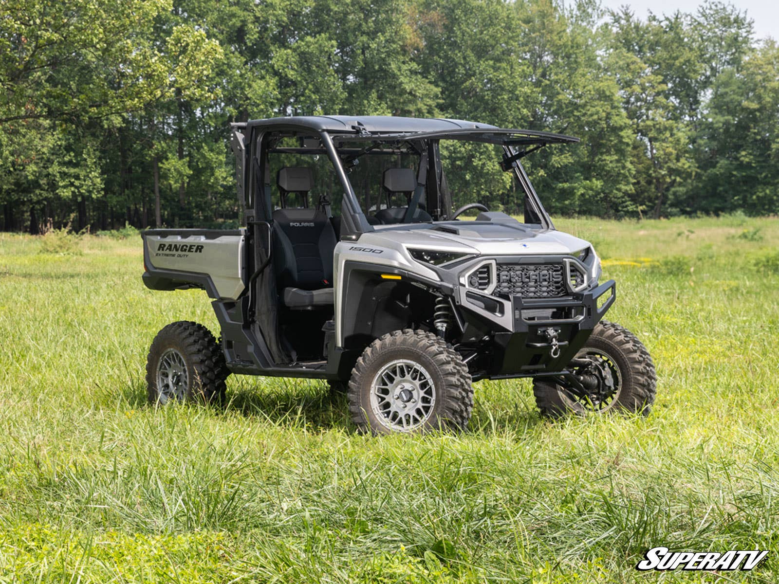 Polaris Ranger XD 1500 MaxDrive Power Flip Windshield - Offroad Armor
