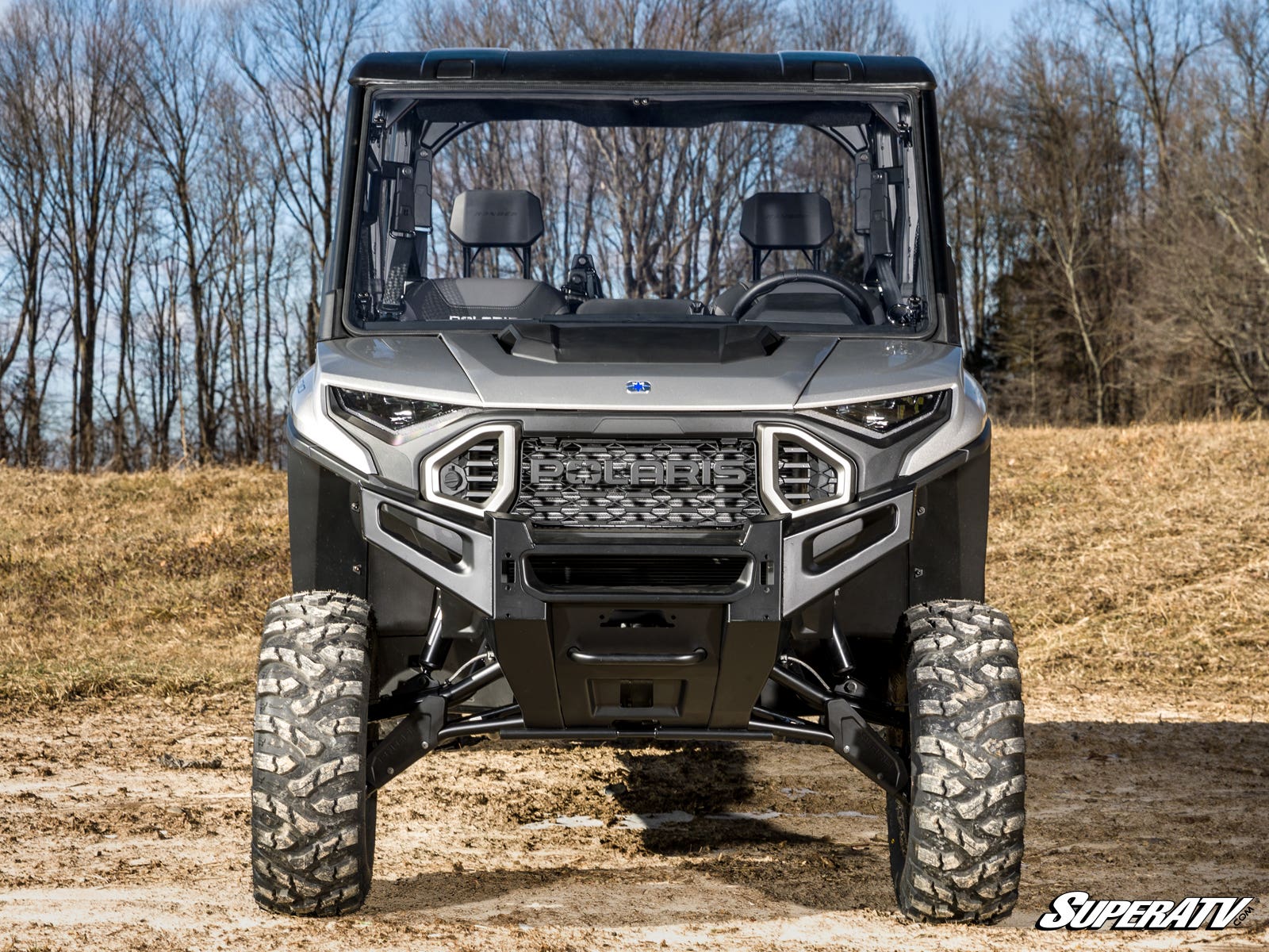 Polaris Ranger XD 1500 Scratch - Resistant Full Windshield - Offroad Armor