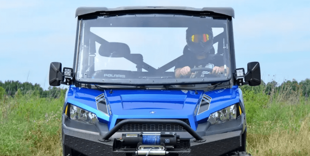 Polaris Ranger Xp 1000 Powered Flip Windshield - Offroad Armor
