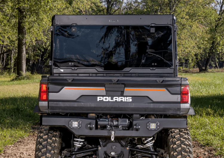 Polaris Ranger XP 1000 Rear Glass Windshield - Offroad Armor