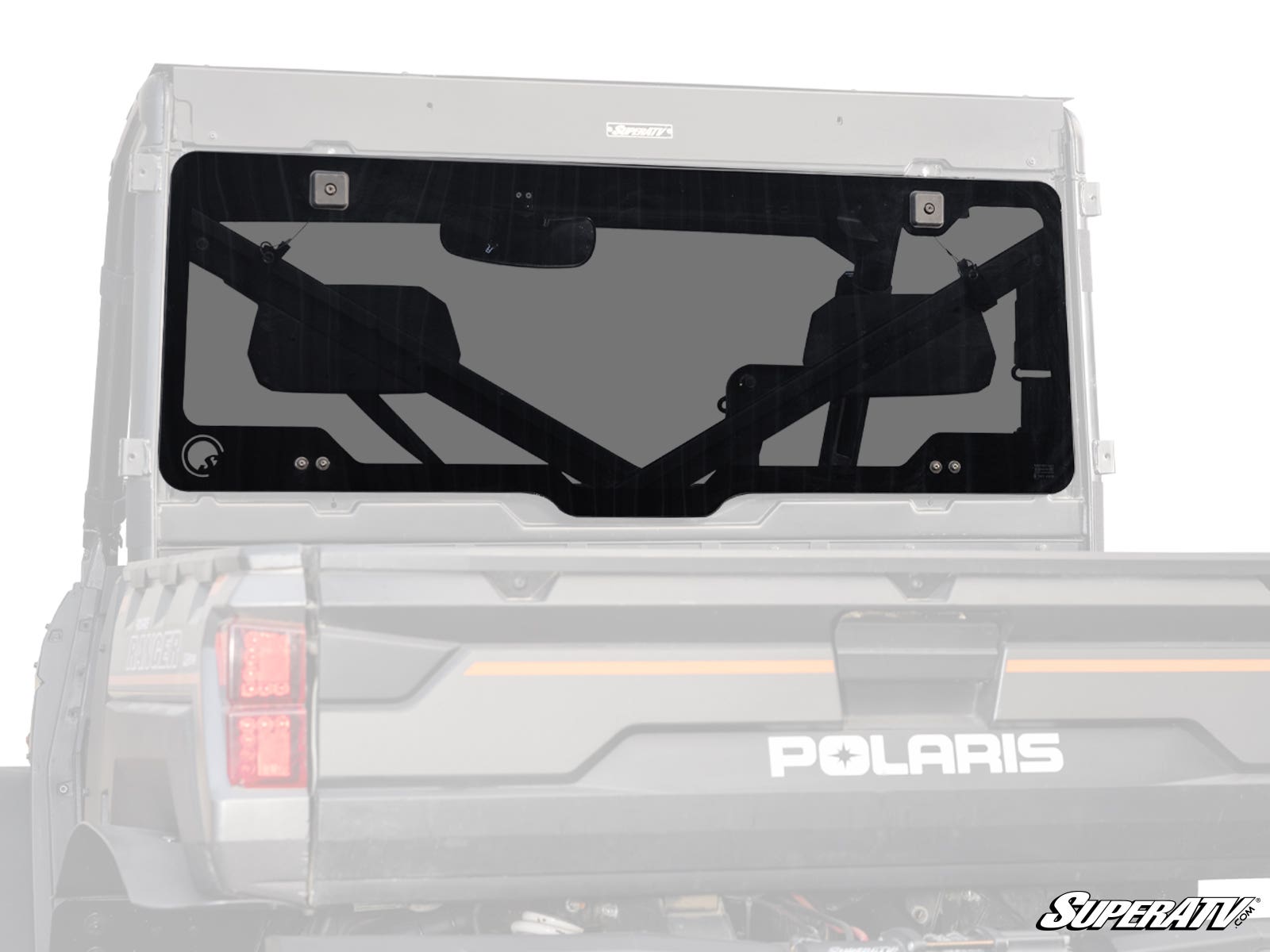 Polaris Ranger XP 1000 Rear Glass Windshield - Offroad Armor
