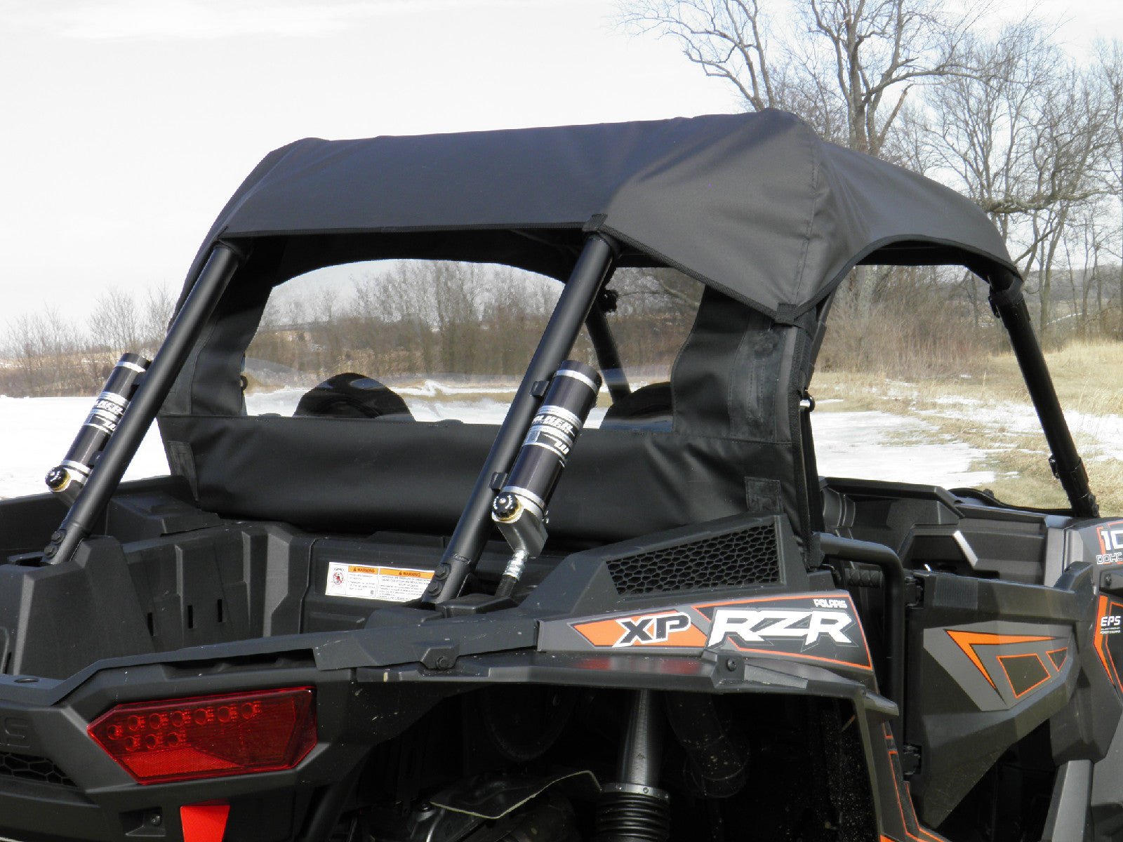 Polaris Rzr 570/800/800S/900Xp/1000/Xp Soft Rear Window (2008+) - Offroad Armor