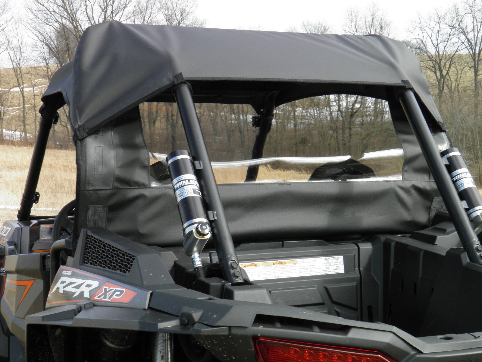 Polaris Rzr 570/800/800S/900Xp/1000/Xp Soft Rear Window (2008+) - Offroad Armor