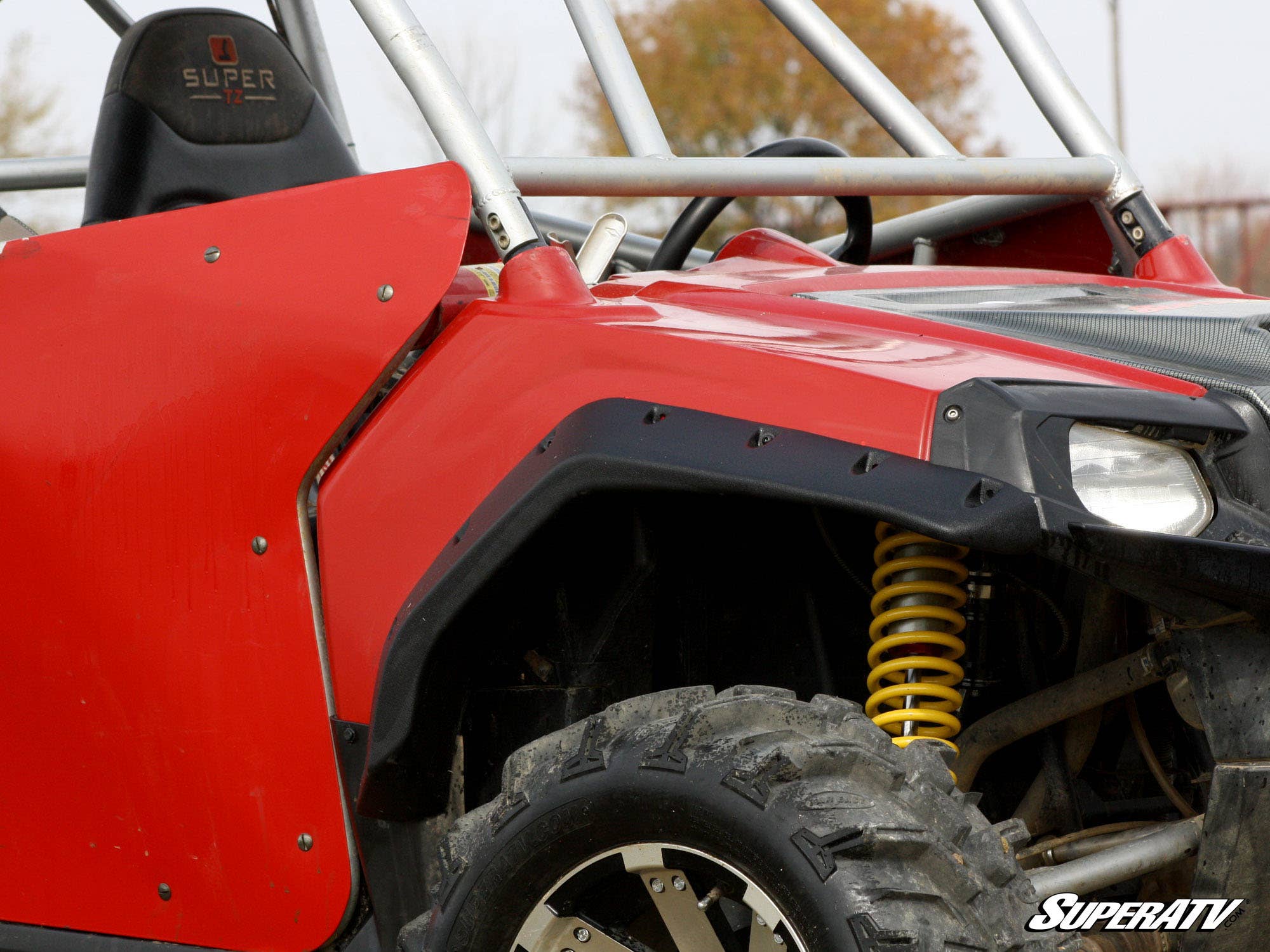 Polaris RZR Black Safari Fender Flares - Offroad Armor