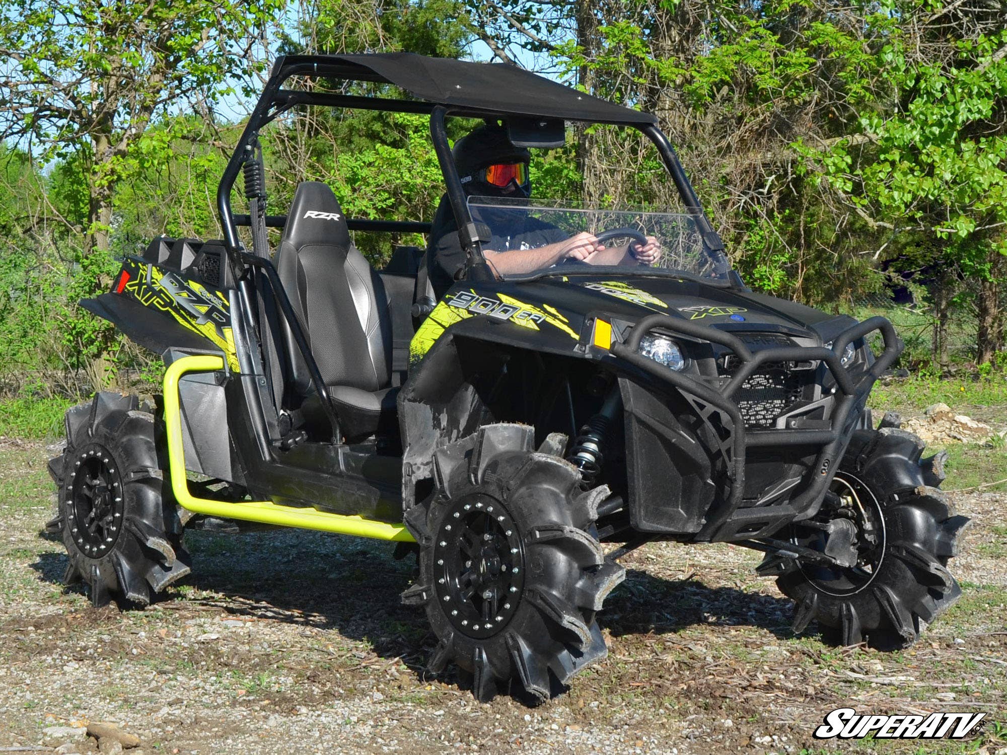 Polaris RZR Half Windshield - Offroad Armor