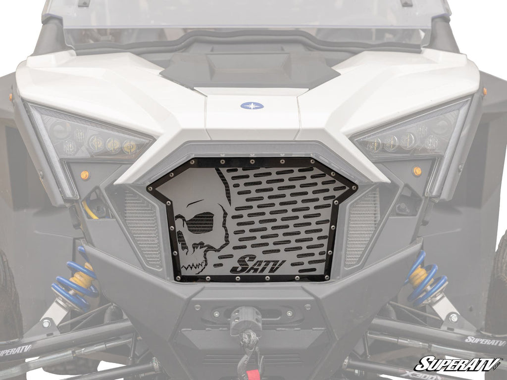 Polaris RZR Pro R Skull Style Grille Insert - Offroad Armor