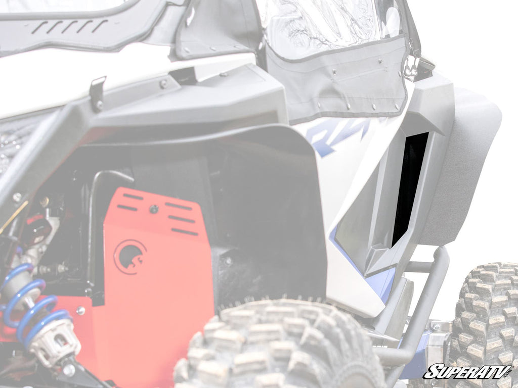 Polaris RZR PRO XP Rear Fender Well Mud Guards - Offroad Armor