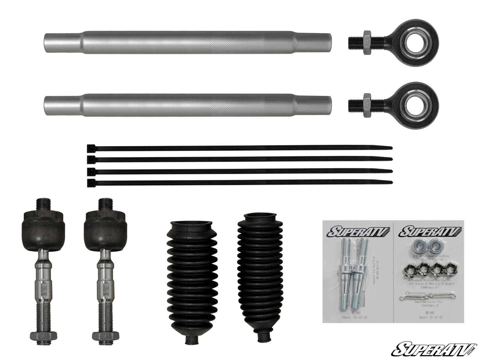 Polaris RZR Trail S 900 Heavy - Duty Tie Rod Kit - Offroad Armor
