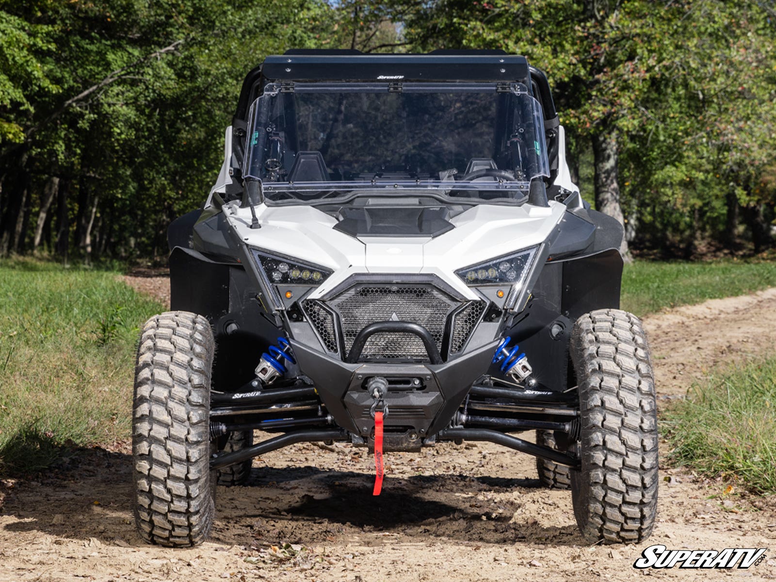 Polaris RZR Turbo R MaxDrive Power Flip Windshield - Offroad Armor
