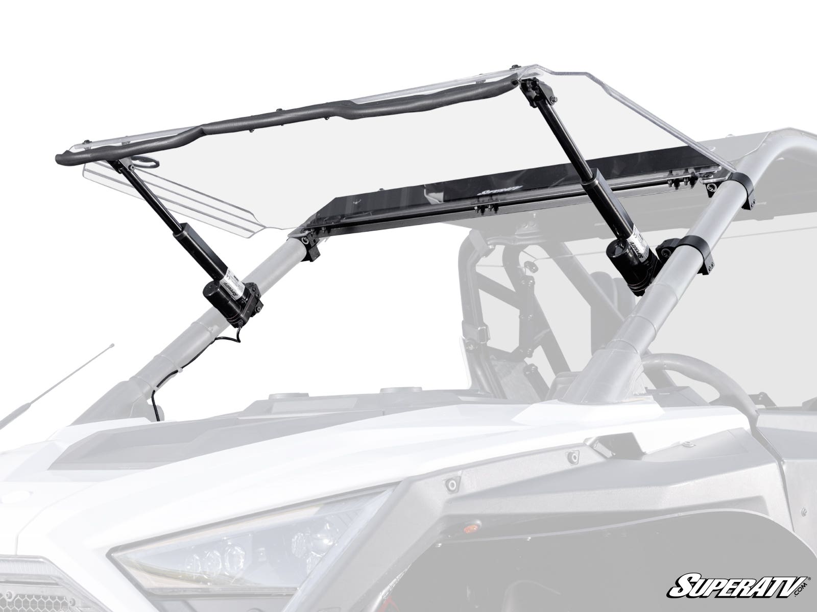 Polaris RZR Turbo R MaxDrive Power Flip Windshield - Offroad Armor